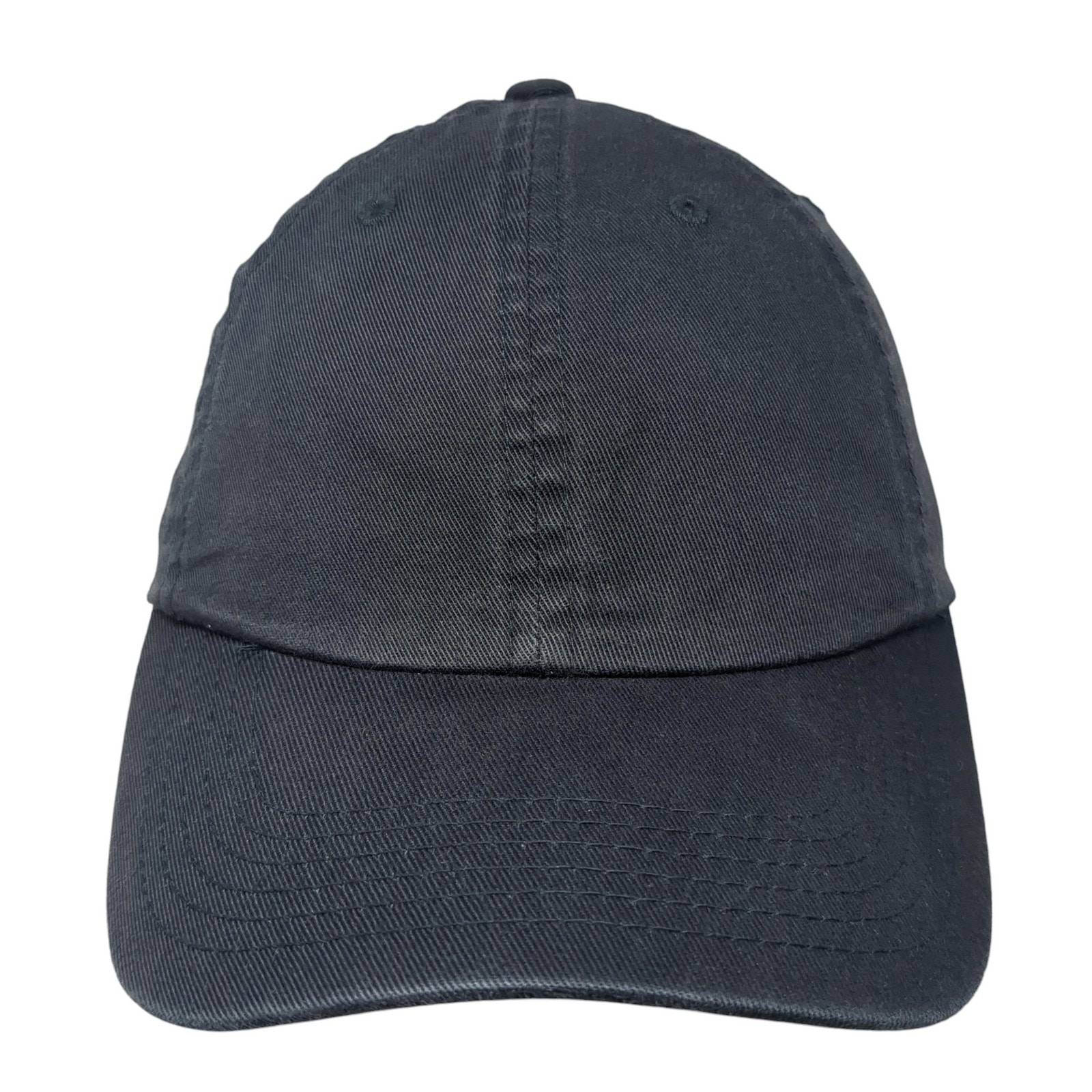 Port Authority Signature Fitted Hat Black Xl Outdoor Vent Holes Blank